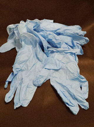 5 Pair Nitrile Gloves